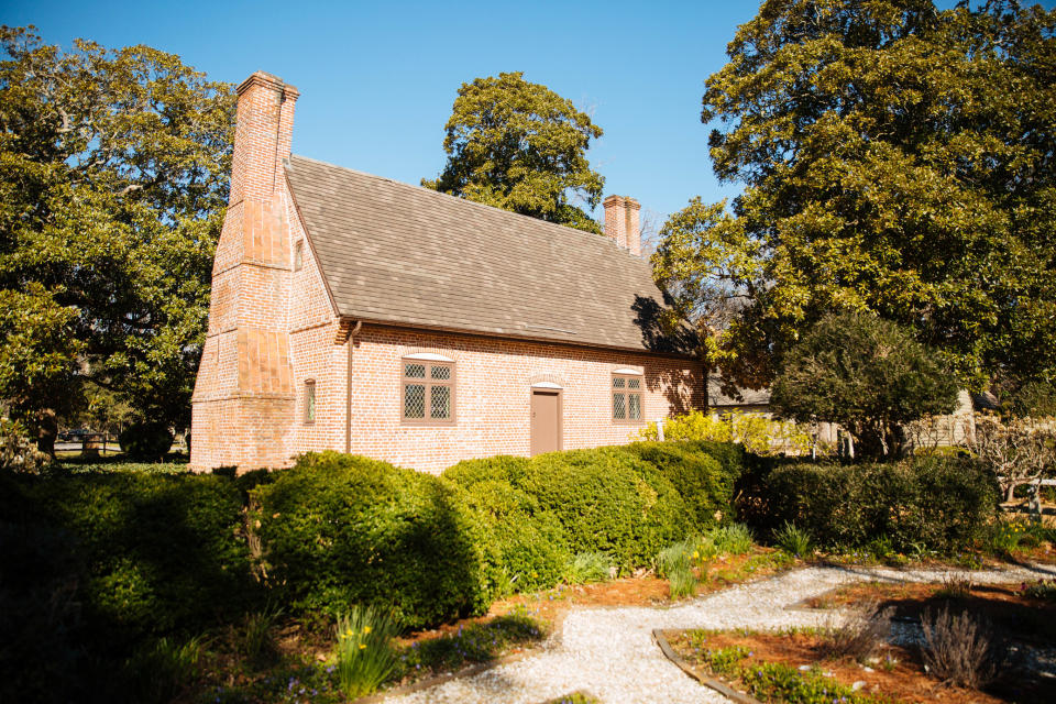 The Thoroughgood House in Virginia Beach