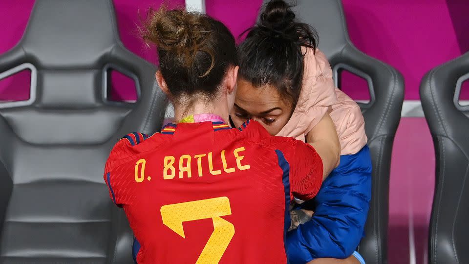 Batlle and Bronze became FC Barcelona Femení teammates in the summer. - Justin Setterfield/Getty Images