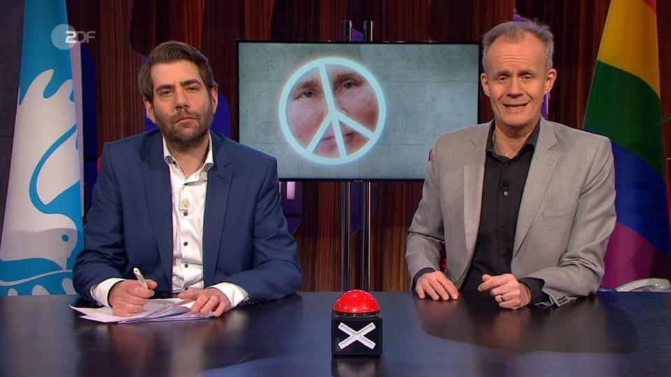 Claus von Wagner (links) und Max Uthoff präentierten am Dienstagabend eine Sonderausgabe zu 