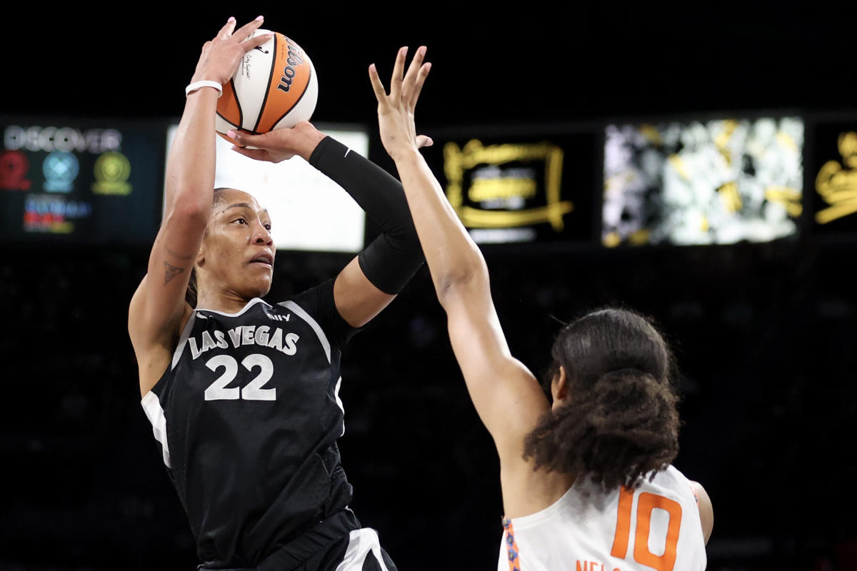 Aces star A’ja Wilson becomes first player in WNBA history to score 1,000 points in a single season