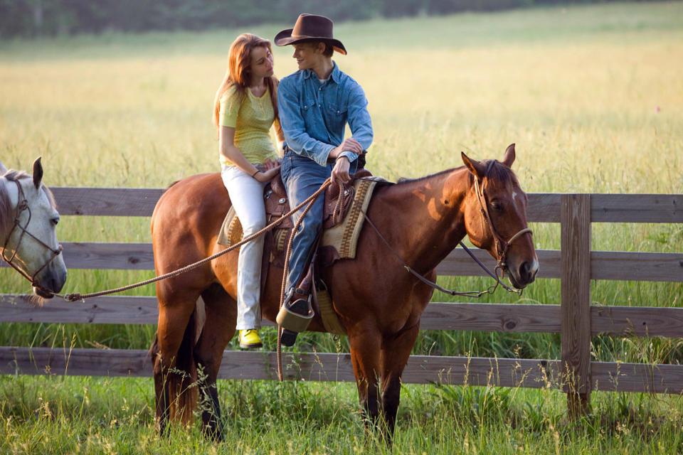 the two on a horse