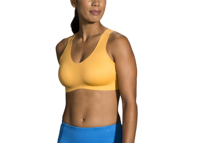 Womens Padded Strappy Catalyst Sports Bra With Open Back For Yoga