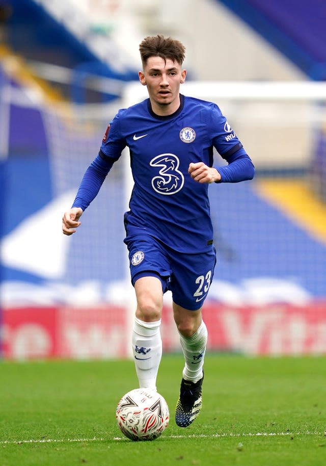 Chelsea’s Billy Gilmour is in the Scotland squad 