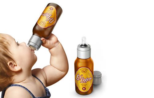 The Chill, Baby Li'l Lager Baby Bottle. Photo: Perpetual Kid.