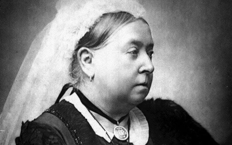 Queen Victoria's handwriting slants dramatically to the right, similar to many other Great Britons  - PA