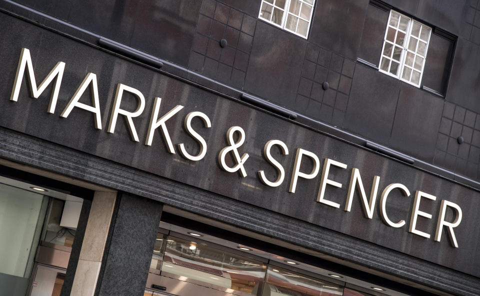 General View of a Marks & Spencer store in London. (Photo by Ian West/PA Images via Getty Images)