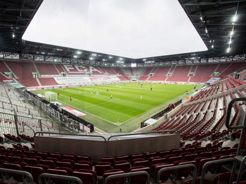 A general view of the WWK Arena (POOL/AFP via Getty Images)