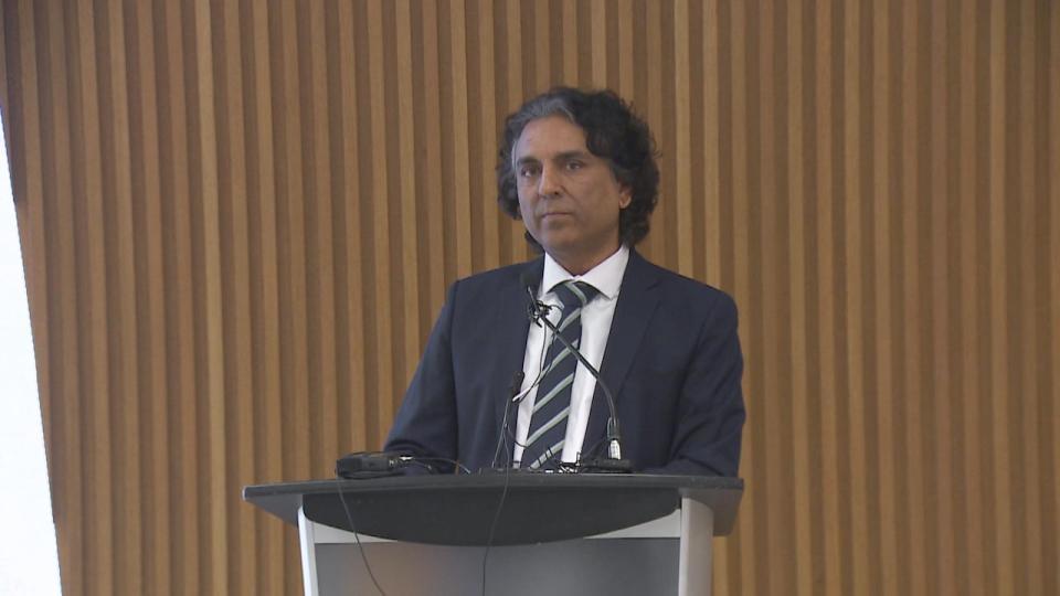 Rupen Pandya, President and CEO of Sask Power, says the Esteven and Elbow regions in the province are being considered as potential sites for the the SMR. 