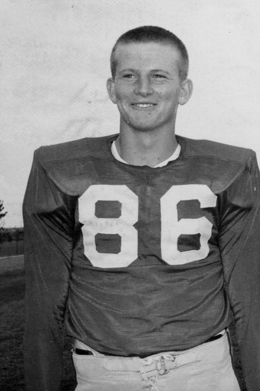 Jerry Shipley, pictured in 1961, was a Monterey graduate who lettered for Texas Tech in 1964 and 1965. He was the Southwest Conference's fourth-leading receiver his senior year with 47 catches for 563 yards.