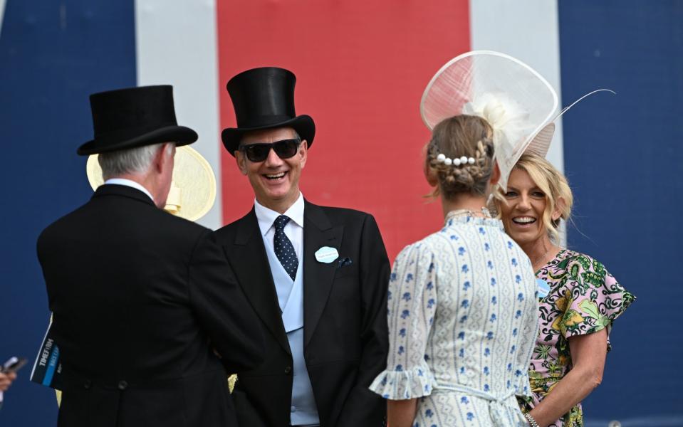 Punters arrive at Royal Ascot