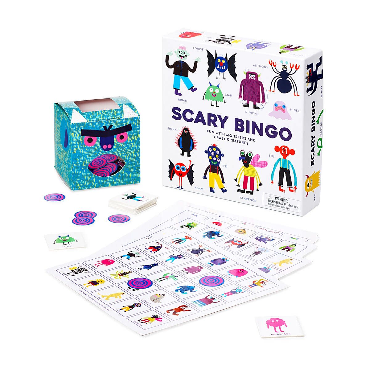 <p><a href="https://go.redirectingat.com?id=74968X1596630&url=https%3A%2F%2Fwww.uncommongoods.com%2Fproduct%2Fscary-bingo&sref=https%3A%2F%2Fwww.countryliving.com%2Fshopping%2Fgifts%2Fg36957166%2Fbest-halloween-gifts%2F" rel="nofollow noopener" target="_blank" data-ylk="slk:Shop Now;elm:context_link;itc:0;sec:content-canvas" class="link rapid-noclick-resp">Shop Now</a></p><p>Scary Bingo</p><p>uncommongoods.com</p><p>$20.00</p><span class="copyright">Rod Hodgson Uncommon Goods</span>