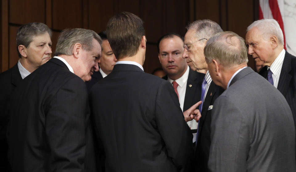 Confirmation hearings for Brett Kavanaugh