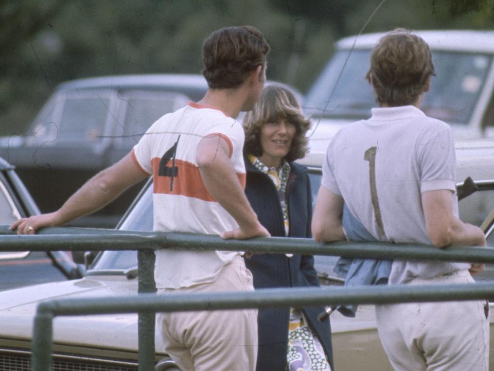 Prince Charles and Camilla Parker-Bowles in 1972