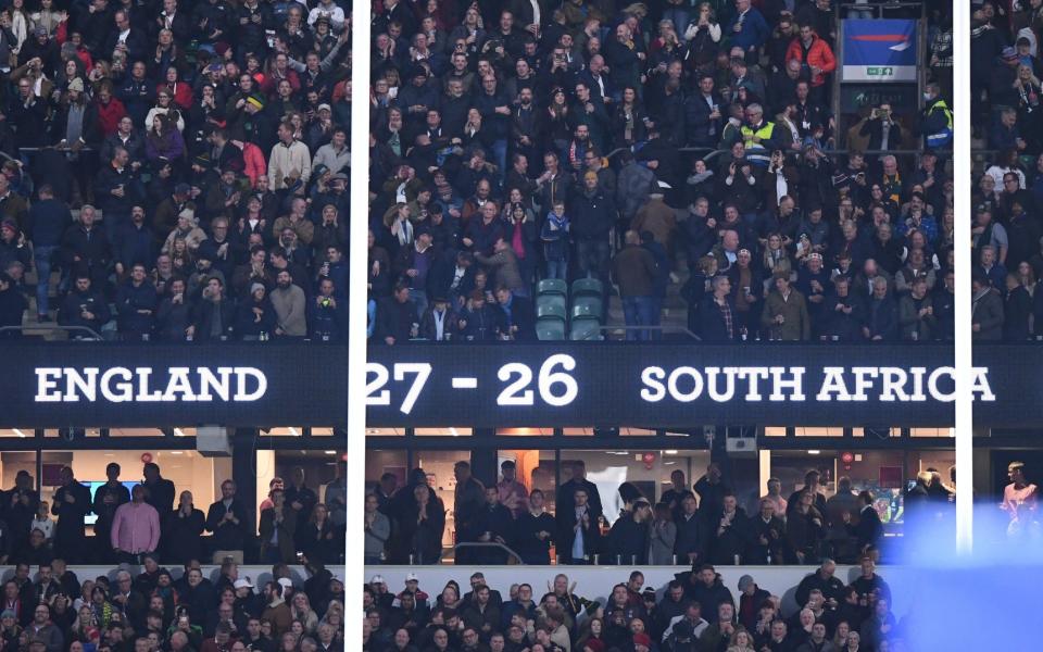 England versus South Africa match at Twickenham on Saturday - Simon West 