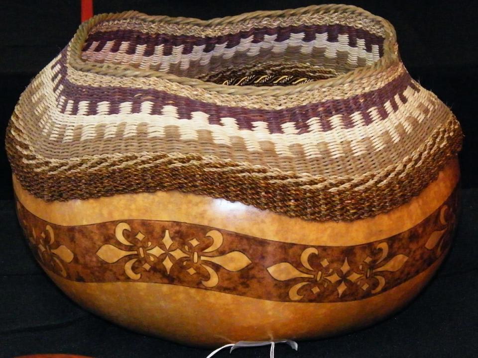 In the hands of skilled artists, gourds become stunning decorative art. The 2024 Gourd Festival will be Feb. 23-25 at the Azan Shrine Center in Melbourne. The exhibition includes carved, painted, weaved, beaded and sculpted gourds. Visit flgourdsoc.org.