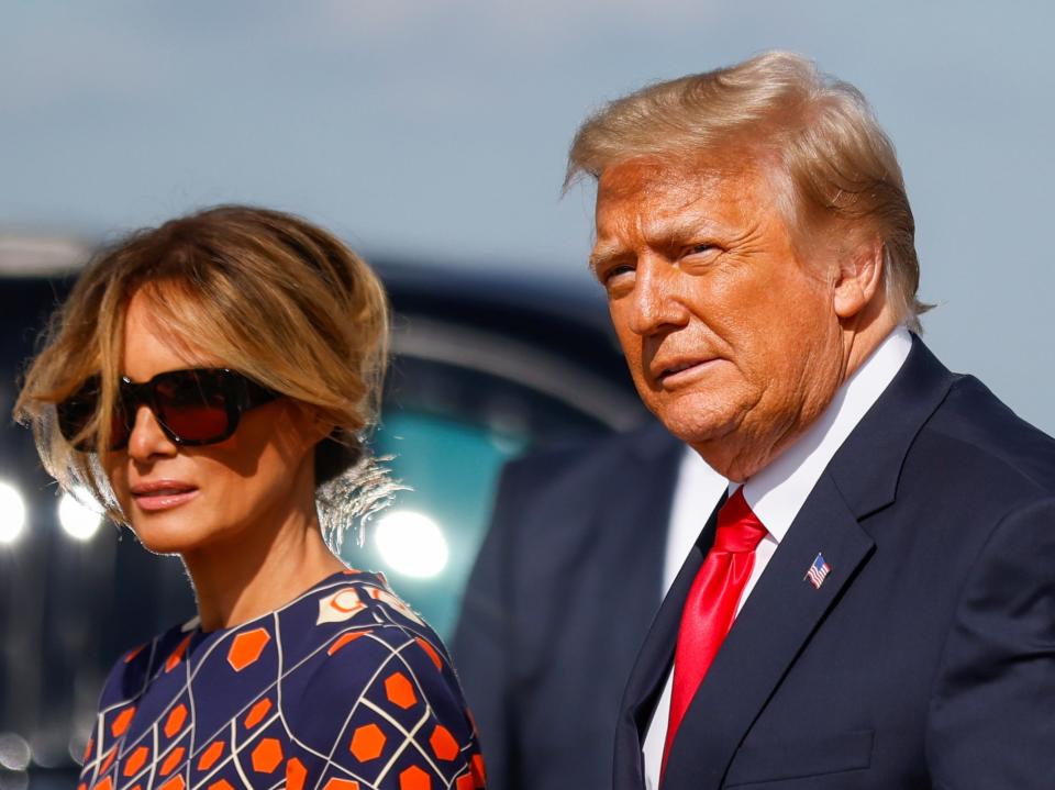 <p>Según CNN, Melania está preocupada por la imagen que dejó a su salida de Washington</p> (REUTERS)