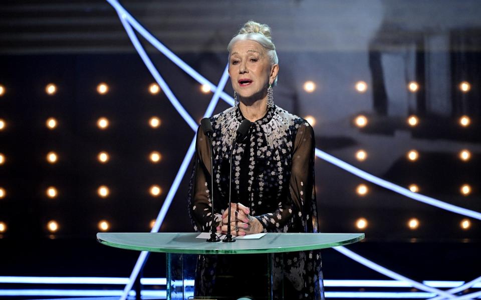 Helen Mirren at the Baftas - Stuart Wilson/BAFTA/Getty