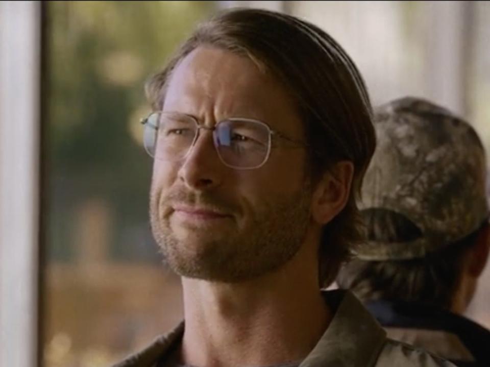 Glen Powell in ‘Hit Man’ (Netflix)