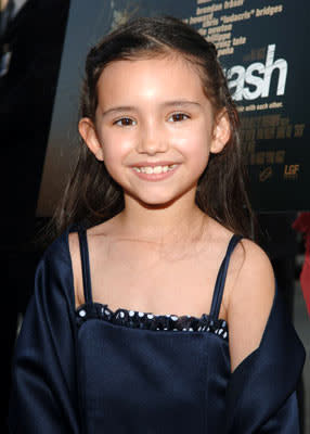 Ashlyn Sanchez at the Beverly Hills premiere of Lions Gate Films' Crash