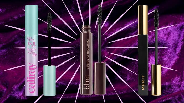 Caliray's Come Hell or High Water volumizing mascara, Blinc original tubing mascara and Merit Clean Lash lengthening mascara.