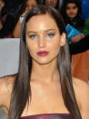 BEST VAMP: Jennifer Lawrence: We love everything about this look: the long silky brunette locks, the golden tan, the berry lip (and the Dior Couture dress!). It's a little bit vamp, but in the most wearable way. To get the look, line lips with a colourless lip liner before filling them in with deep plum. Smudge a matching lipstick on top and you're all grown up and ready to hit the town. photo credit: George Pimentel