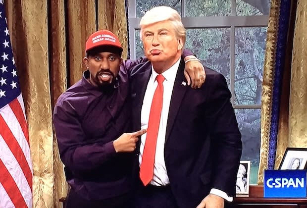 SNL Trump Kanye