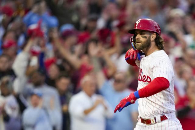 Bryce Harper shines as Phillies aim for second straight World Series