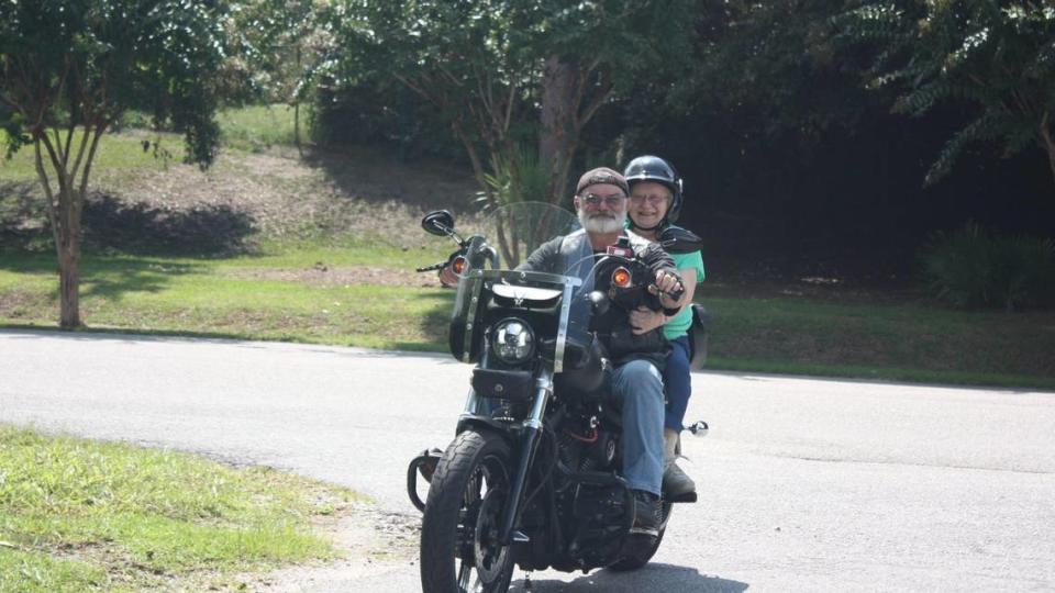 Lucille Lipsitz took a motorcycle ride on Harley-Davidson to celebrate her 85 birthday in 2015. Lipsitz, a well-known Beaufort businesswoman whose family owned the former Lipsitz Department Store, died Dec. 26.