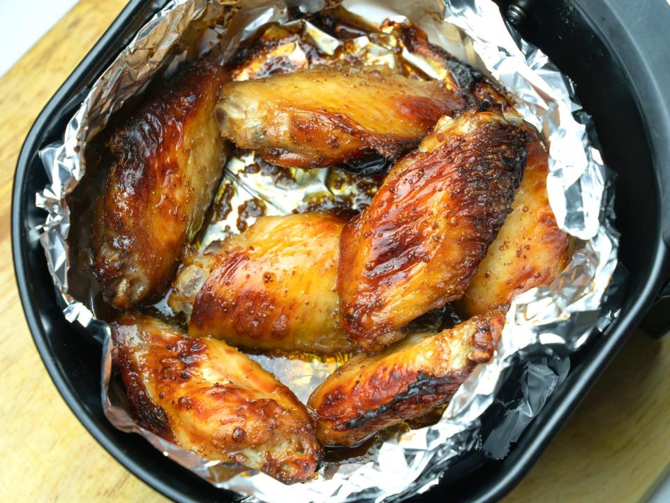 air fryer wings