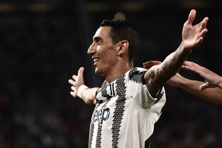 Di María, de cara a los tifosi de Juventus