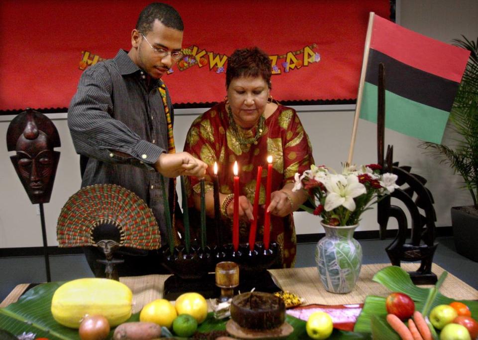 Kwanzaa starts Dec. 26 and runs through Jan. 1.