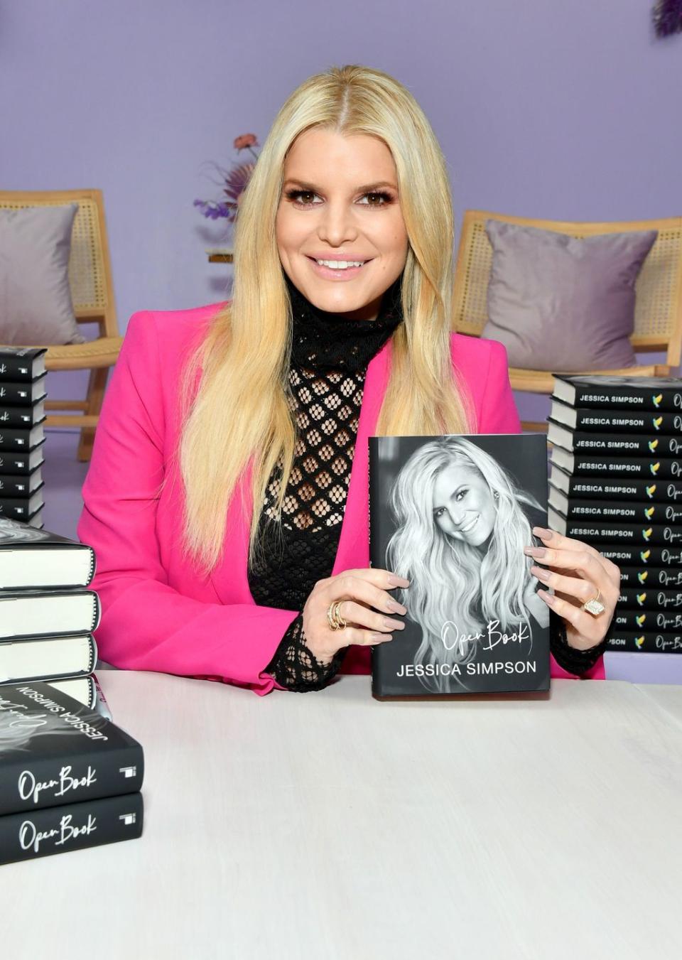 Now: Jessica Simpson