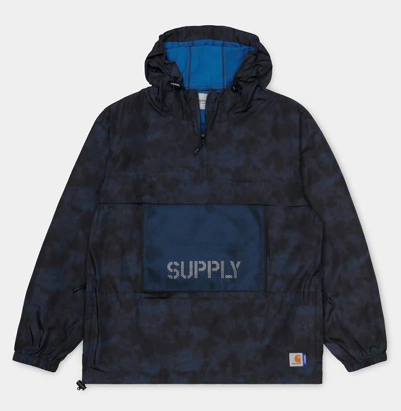 <p><strong>Carhartt WIP x SUPPLY</strong></p><p>carhartt-wip.com</p><p><strong>$178.00</strong></p><p><a href="https://us.carhartt-wip.com/products/supply-hd-windbreaker-pullover-dark-navy-5" rel="nofollow noopener" target="_blank" data-ylk="slk:Buy;elm:context_link;itc:0;sec:content-canvas" class="link ">Buy</a></p><p>Like I said <a href="https://www.esquire.com/style/advice/g2995/best-fall-coats-jackets/" rel="nofollow noopener" target="_blank" data-ylk="slk:before;elm:context_link;itc:0;sec:content-canvas" class="link ">before</a>: an anorak is key for fending off any unwanted inclement weather, and it's been a minute since I've seen a better take on the style. </p>