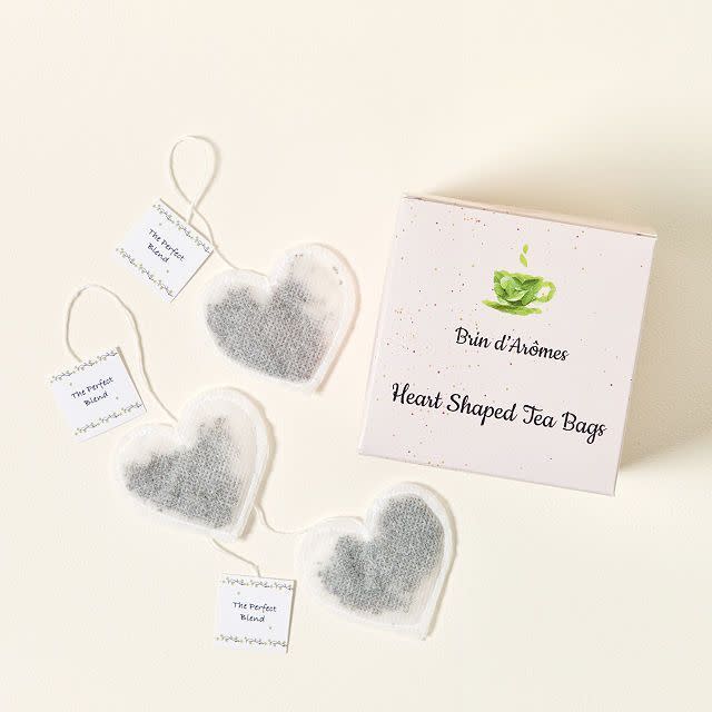 Heart-Shaped Tea Bags