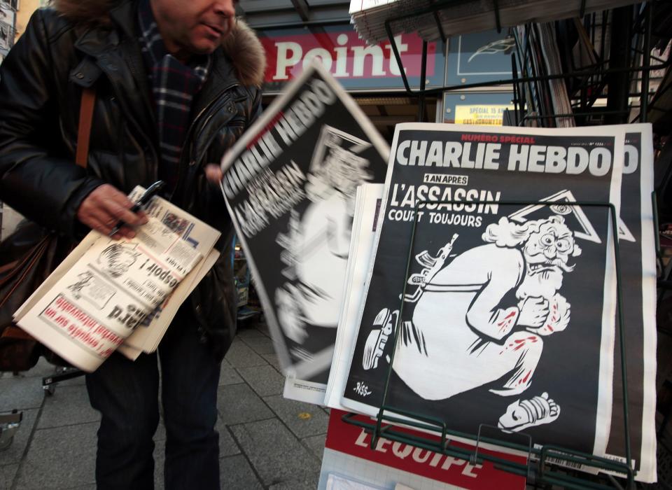 France commemorates Charlie Hebdo and kosher supermarket victims