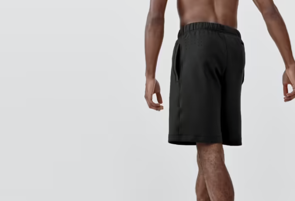 A photo of men's running shorts.