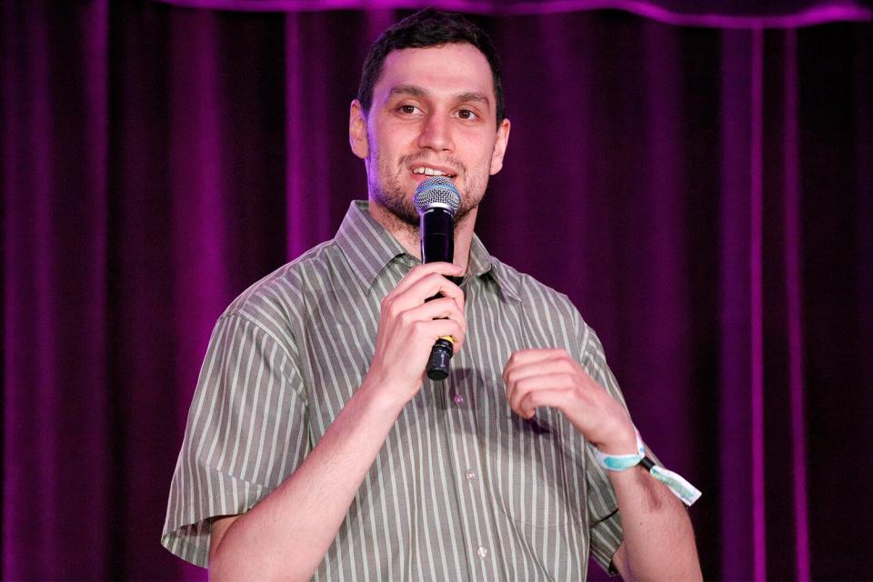 Nick Nemeroff performs onstage during 'Comedy Central's Up Next: Stand Up' in the Room 415 Comedy Club during Colossal Clusterfest at Civic Center Plaza and The Bill Graham Civic Auditorium on June 2, 2018 in San Francisco, California.