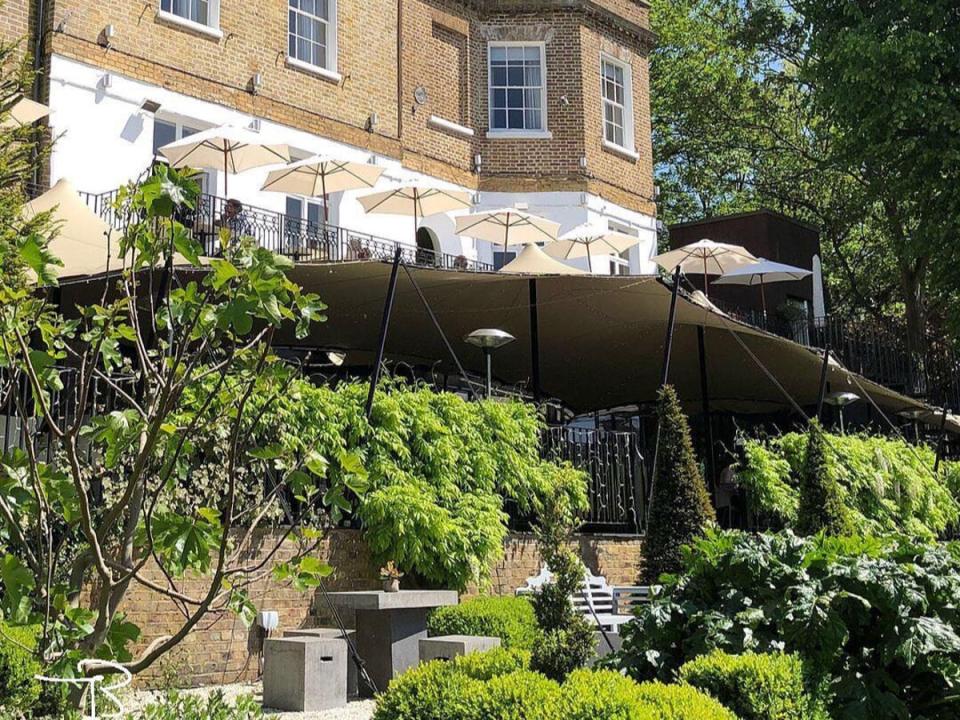 The terrace at Bingham Riverhouse Hotel (Bingham Riverhouse Hotel)