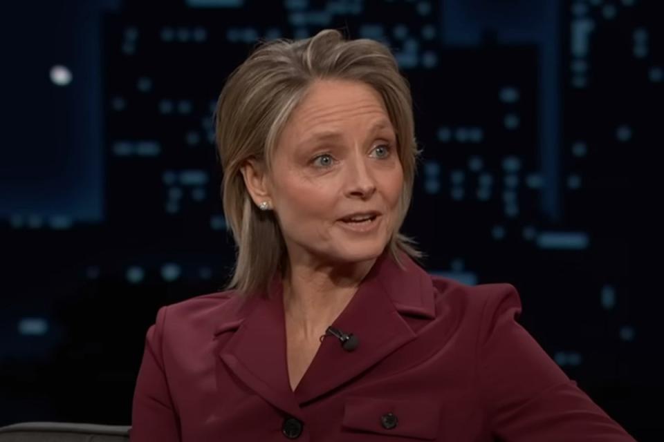 Jodie Foster on Jimmy Kimmel Live (YouTube / Jimmy Kimmel Live)