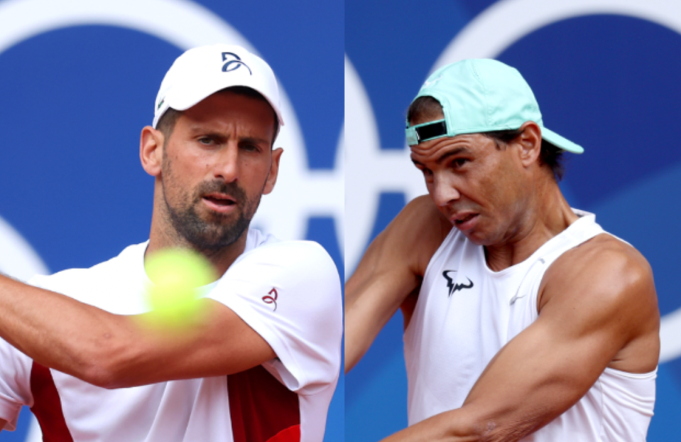 Paris 2024 Olympics Rafael Nadal and Novak Djokovic in potential