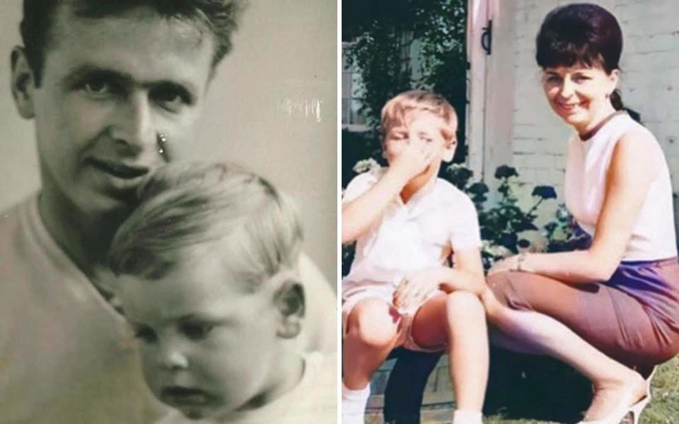 Numan with his father Tony and his mother Beryl - Courtesy of Gary Numan 