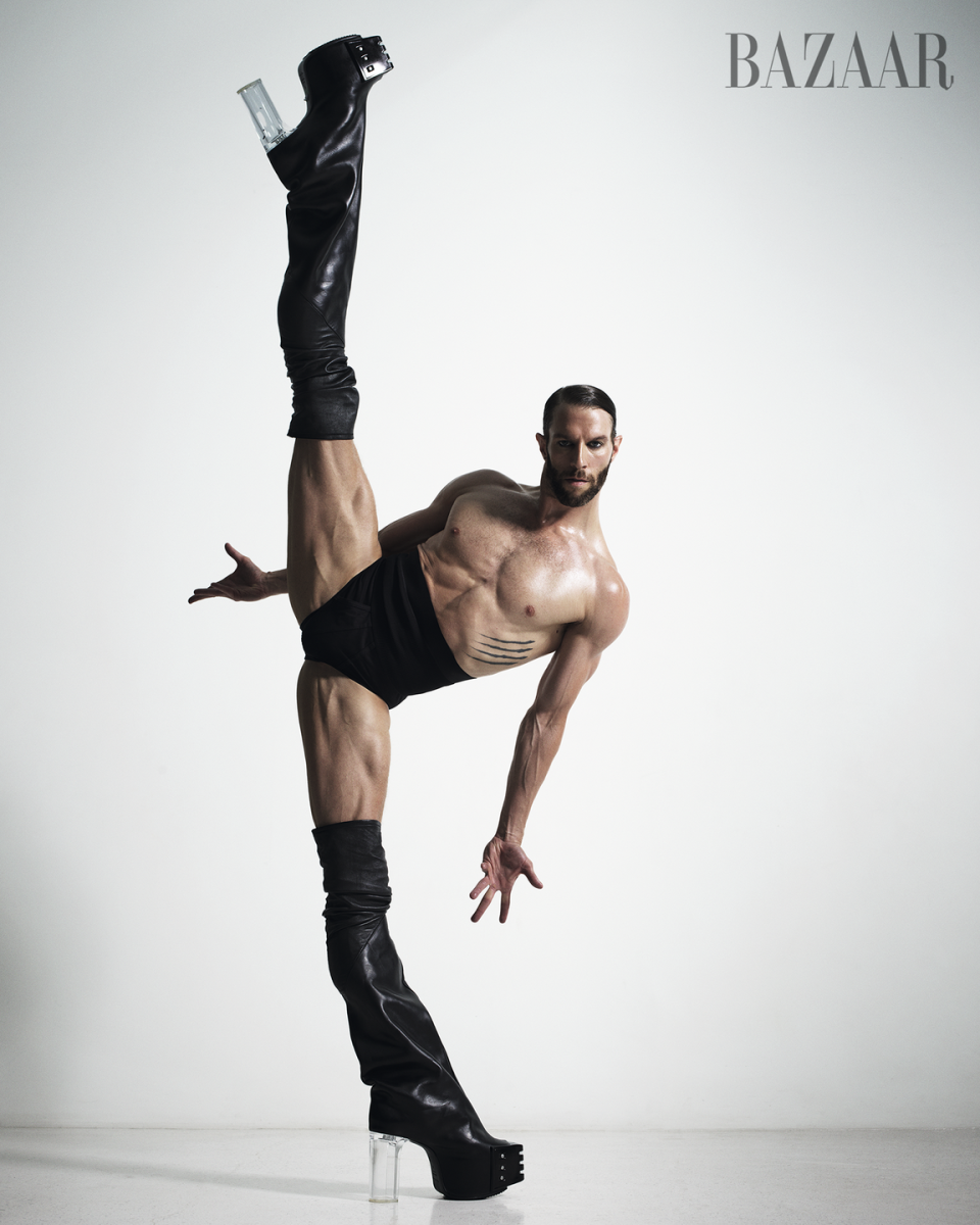 james whiteside dancer, drag performer, musician, and choreographer for harpers bazaar icons 2023