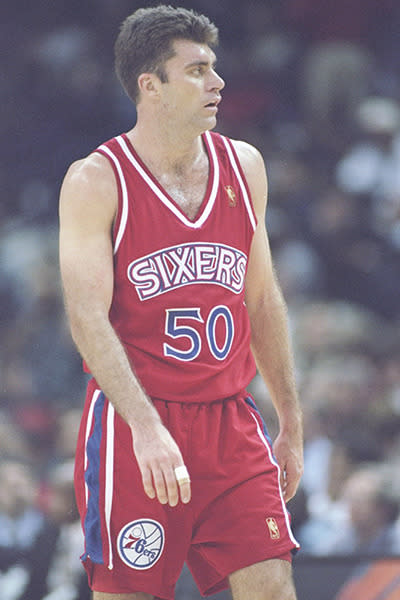 At the age of 28, Bradtke signed with Philadelphia 76ers during the 1996-97 NBA season and went on to play 36 games.