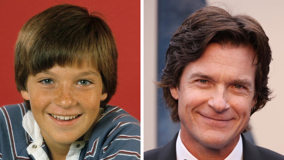 Jason Bateman then and now