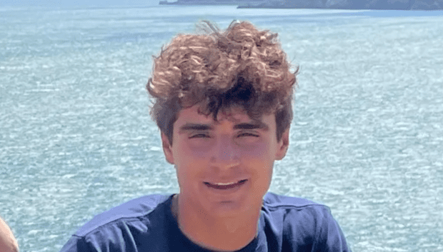 Marcos Ornellas, the 15-year-old surfer who broke his neck to avoid a collision with kids. <p>Photo: GoFundMe</p>