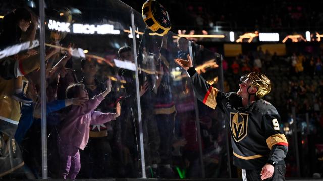 Jack Eichel making most of 1st postseason for Golden Knights