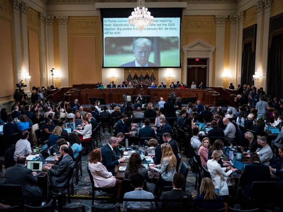 January 6 committee hearing donald trump