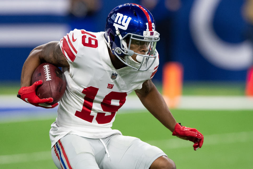 Receiver Corey Coleman suffered a torn ACL at the New York Giants' first camp practice on Thursday. (Getty Images)