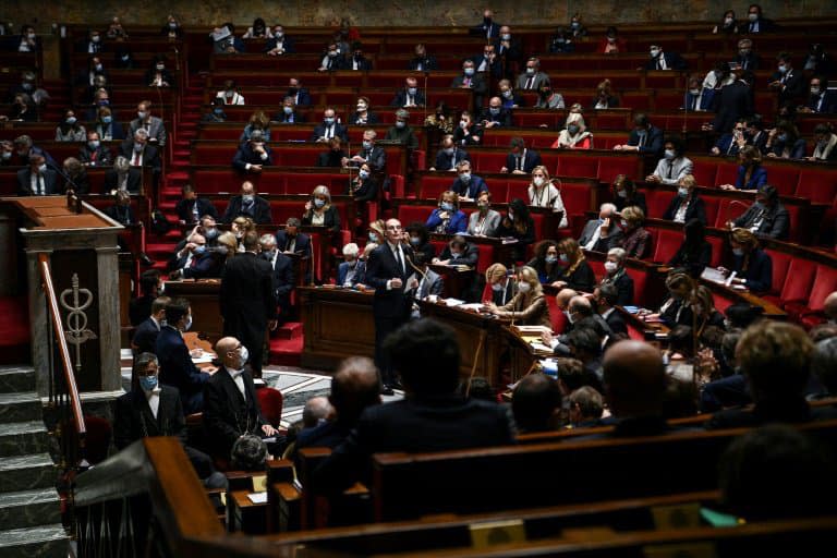 L'assemblée nationale le 6 octobre 2020 lors d'une session de questions au gouvernement - Christophe ARCHAMBAULT © 2019 AFP