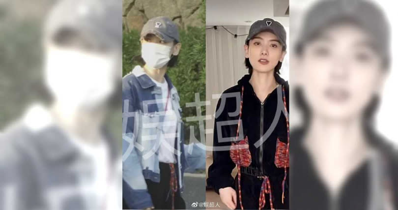 劉愷威疑似與新女友同遊杭州，女方身分被爆出是在楊冪新劇《愛的二八定律》中，飾演楊冪最好朋友的李曉峰。（圖／翻攝自微博／娛超人）